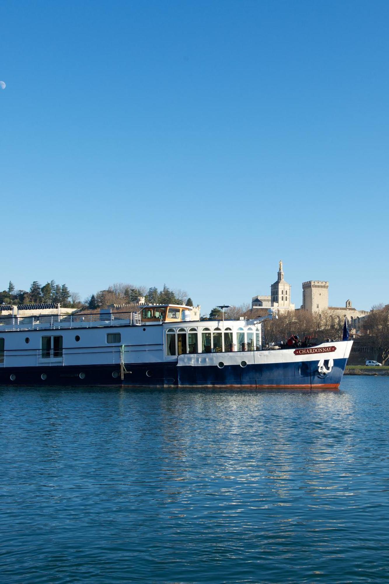 Bateau Hotel A Quai Le Chardonnay Avinhão Exterior foto