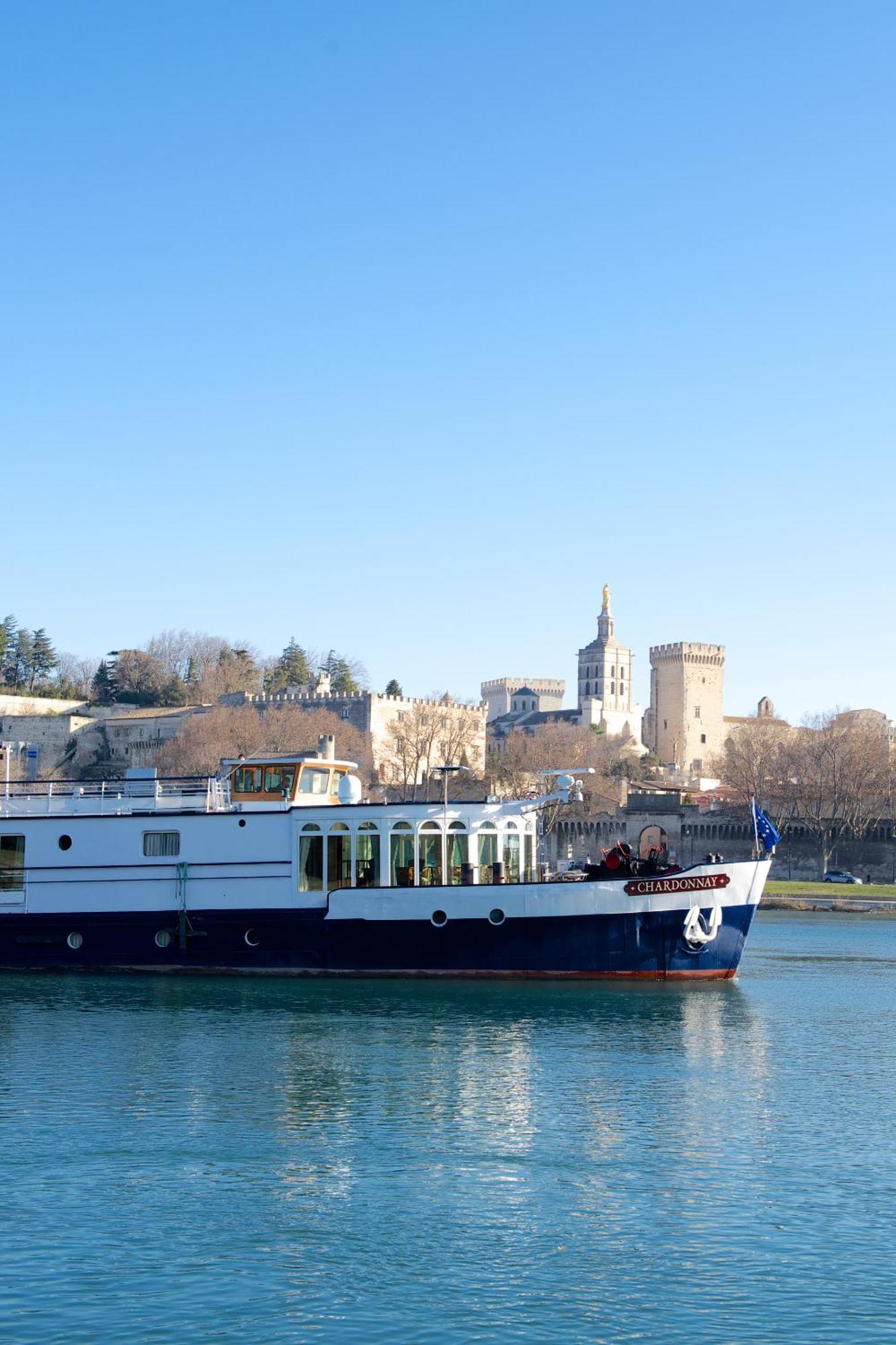 Bateau Hotel A Quai Le Chardonnay Avinhão Exterior foto