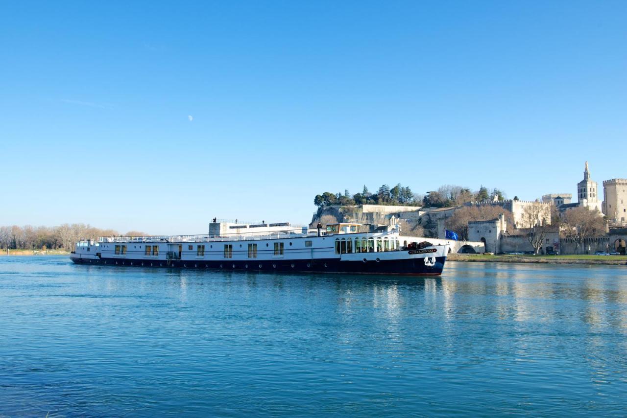 Bateau Hotel A Quai Le Chardonnay Avinhão Exterior foto